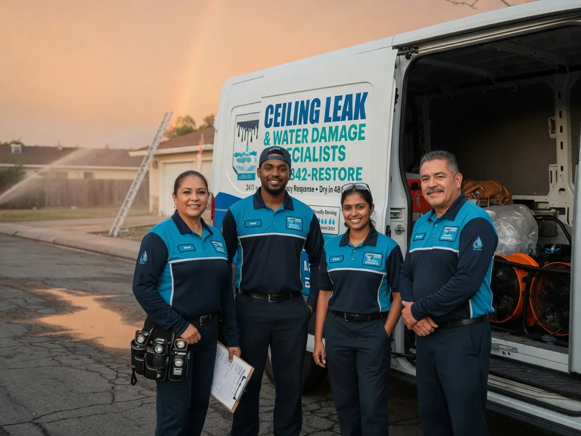 Ceiling Leak Cleanup company in Itasca, TX
